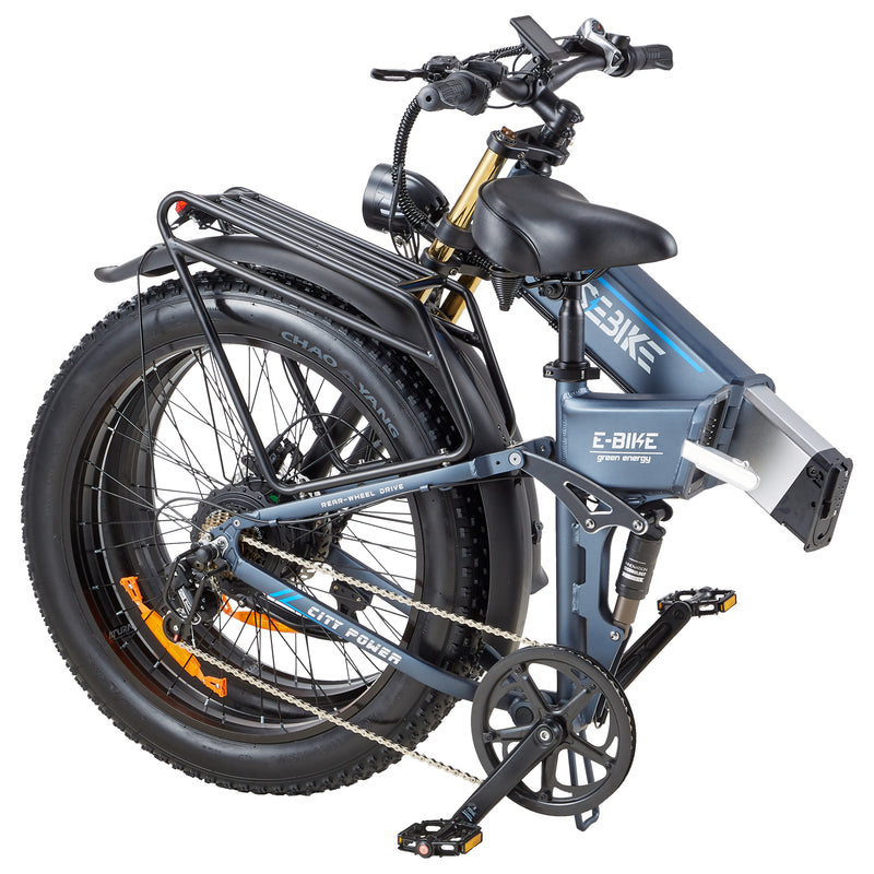 Load image into Gallery viewer, P26 PLUS MTB Folding Electric Bicycle
